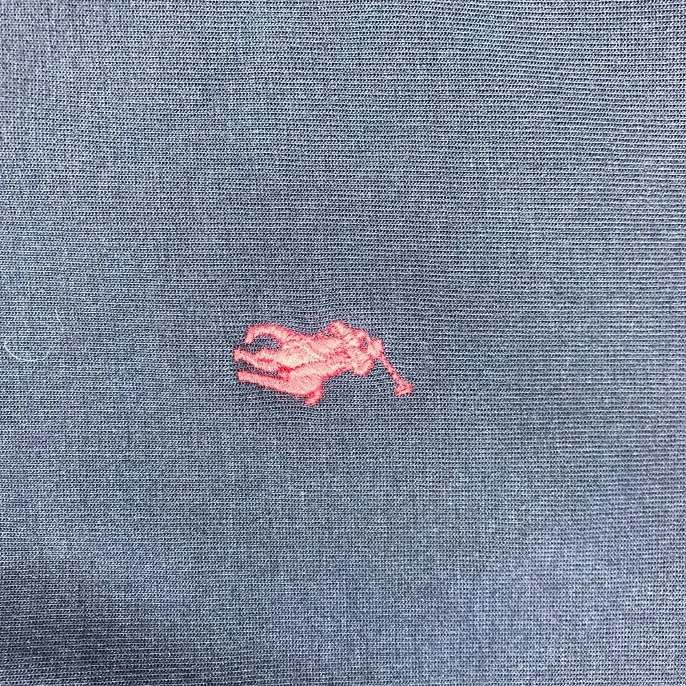 Polo Ralph Lauren Performance Pullover Mens 2XL Navy 1/4 Snap Red Pony Sweater